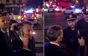 امریکی پولیس نے فرانسیسی صدر کو سڑک پر روک لیا، میکرون نے ٹرمپ کو فون گھما دیا فوٹو: ڈیلی میل