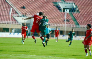 ایشین کپ کوالیفائر میں پاکستان اور افغانستان کا میچ بغیر کسی گول کے ڈرا ہوگیا