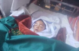 ہجیرہ زہریلے سانپ رسل وائپر کے ڈسنے کی وجہ سے معصوم بچہ چل بسا۔